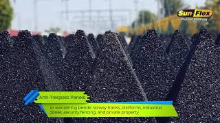 Anti-Trespass Panels by SUNFLEX RUBBER FLOORING 251 views 1 year ago 1 minute, 51 seconds