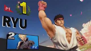 Super Smash Bros Ultimate-Ryu Vs Cloud
