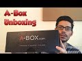 A-Box Unboxing - August 2017