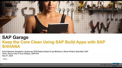 Use SAP Build Apps to build Side by Side UI Extensions for SAP S/4HANA | SAP Garage 2023 Episode 5