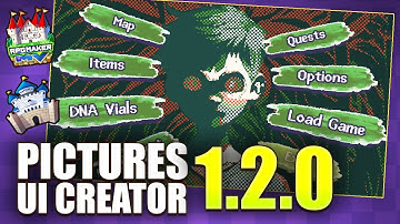 Pictures UI Creator 1.2.0 - RPG Maker MV / MZ plugin