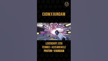 Legendary J358 | Fennec Axis Miracle | CODM x Gundam #codm #codmobile #gaming #gundam #codmxgundam