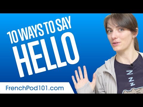 Learn the Top 10 Ways to Say Hello in French