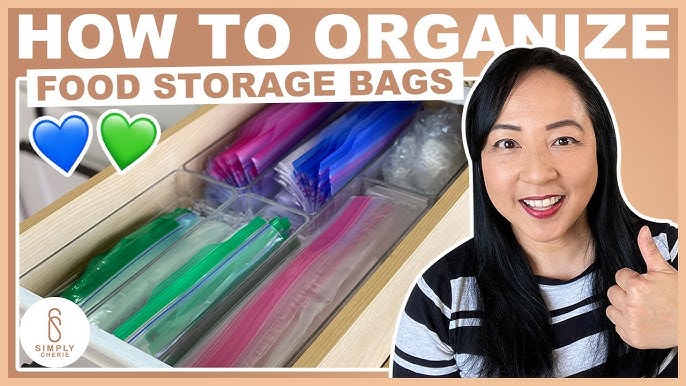 How to Organize Ziploc Bags in Your Kitchen - Practical Perfection