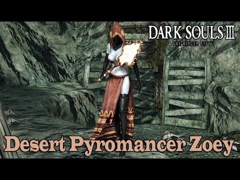 Video: Dark Souls 3: Ringed City - Earthen Peak Ruins, Desert Pyromancer Zoey E Gli Angeli