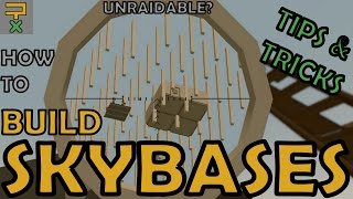 UNTURNED - How to Build the Best Skybases - Complete Tutorial (Unturned 3.17+)
