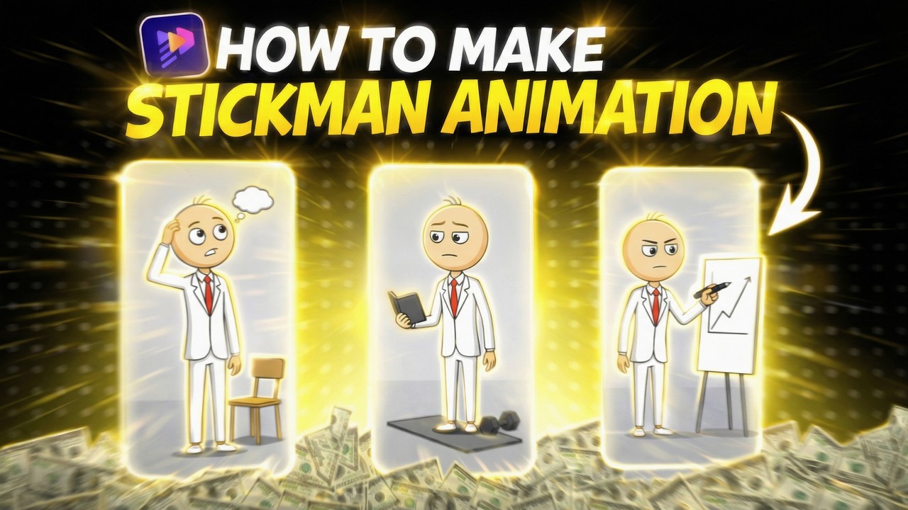 Stickman Create Animation How to Create Viral Stickman Animations for any niche (Full tutorial ...