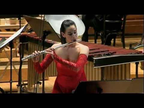 Sztojanov: Flute Concerto, 1. movement by Noemi Gyori & Amadinda Percussion Group