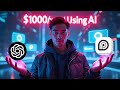 5 Mind-Blowing AI Tools Making People $1,000/Month in 2025 (No Skills Needed!)