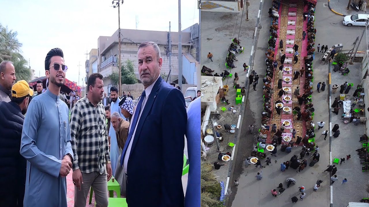 اكبر واضخم عرس في القبلة  حفل زفاف الأخ حسن الحاج عبد الرضا الكعبي  شاهد عزوبيه بني كعب