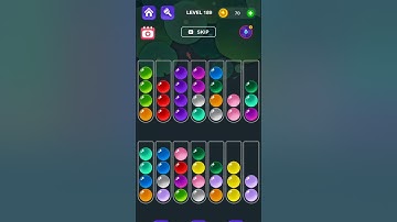 Ball Sort Master Game Level - 189 Without Boosters | Puzzle Game | #entertainment #puzzle #games
