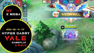 Carry The Whole Team With Vale | Vale Hyper Carry Gameplay And Build | Mobile Legends