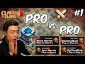 PRO vs PRO IN CLASH OF CLANS?! - STADHUIS LEVEL 13! #1