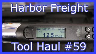 Harbor Freight Tool Haul #59: Icon Digital Torque Angle Wrench