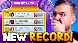 MOHAMED LIGHT BREAKS THE WORLD RECORD (#1 FINISH)  Clash Royale