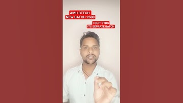 new crash course for amu btech 2024|separate batch from stbg|how to prepare for amueee 2024