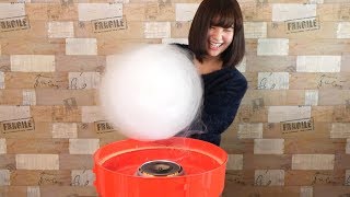 自宅で楽しめる『ジャンボわたあめ屋さん』