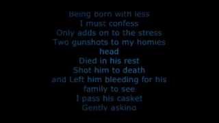 2pac-white man's world lyrics video