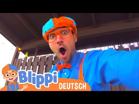 Blippi Deutsch - Lerne die Farben mit den bunten Booten | Abenteuer und Videos für Kinder