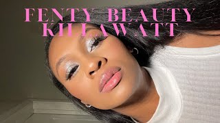 CHROMED EUPHORIA MAKEUP TUTORIAL | FENTY BEAUTY KILLAWATT + GIORGIO ARMANI