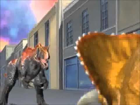 Saurophaganax Dinosaur King ~ The Last Song AMV lyrics