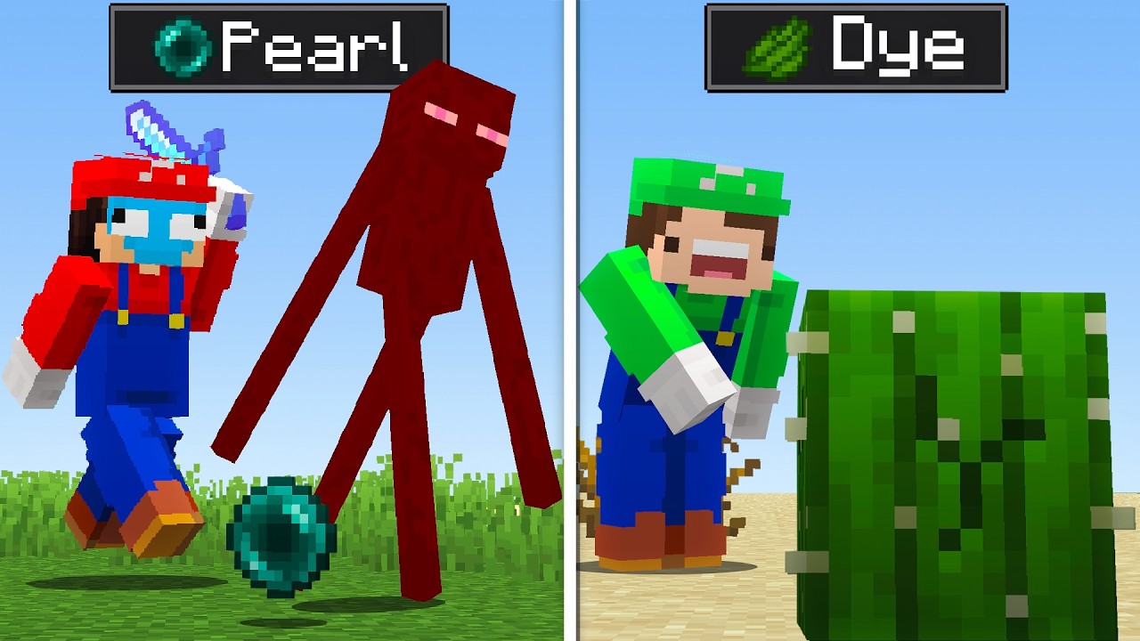 Get Your Minecraft Item First, You Win...