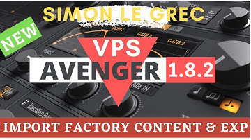 VPS Avenger v1.8.2 | Import Factory Content & Expansions