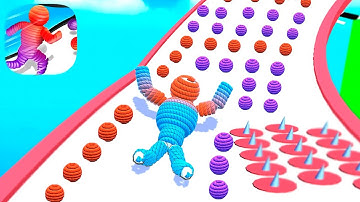 Rope-Man Run - Gameplay All levels (81-85) Android, iOS Part 9