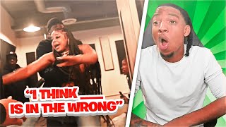 B LOU REACTS TO BLUEFACE AND CHRISEAN ROCK FIGHT AND GETTING KICKED OUT OUT OF NO JUMPER..