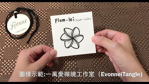 Zentangle tutorial ｜PLUM LEI ｜一萬愛禪繞工作室