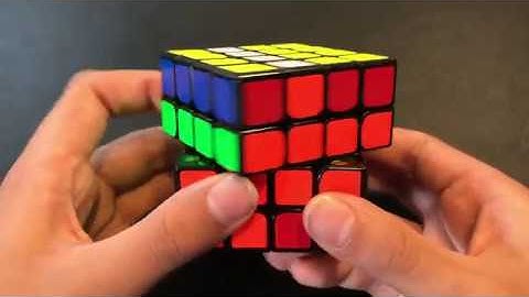 How to solve the 4x4 Rubik