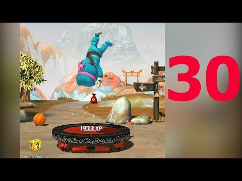 Clumsy Ninja - Gameplay Walkthrough Part 30 - Level 32-33 | BuddyFun