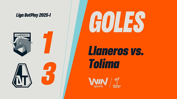 Llaneros vs. Tolima (goals) | Liga BetPlay Dimayor 2025-2026 | Matchday 19
