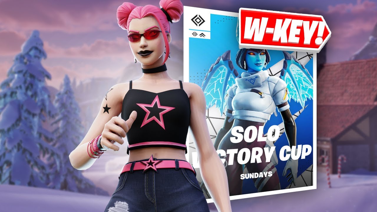 Solo cash cup But W-KEY only! | Fortnite competitive - YouTube