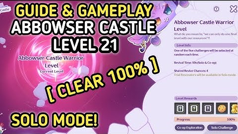 Guide To Clear Abbowser Castle Level 21 Progress 100% Event Cube Cubic n Cubie Wuthering Waves 2.3