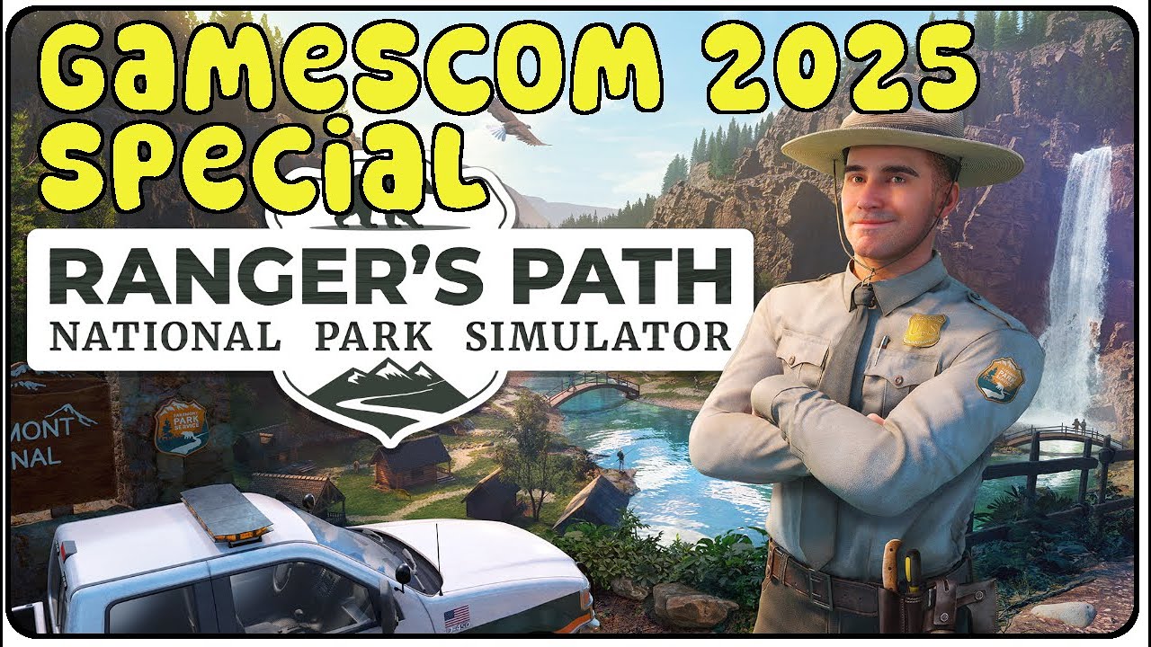 Gamescom 2025 👀 | Gameplay-Einblick in Rangers Path: National Park Simulator! 🎥