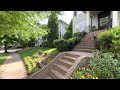 A walk through raleigh neighborhood north carolina usa  nature sounds for sleep and study