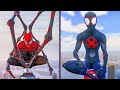 Marvels spiderman 2  peter parker vs miles morales who has the best suits