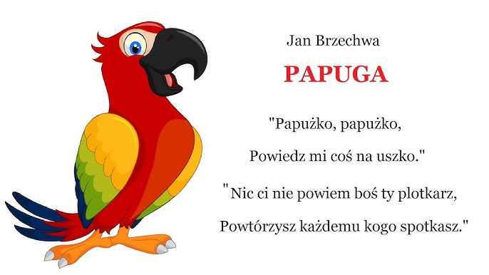 Wiersz Ptasie Plotki Jan Brzechwa Jan Brzechwa Io Maski Ptasie Plotki Wiersze Piewane 1985 Jan Brzechwa.