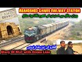 Adventures railfanning in wilderness  no road no population at abandoned gharo railway station