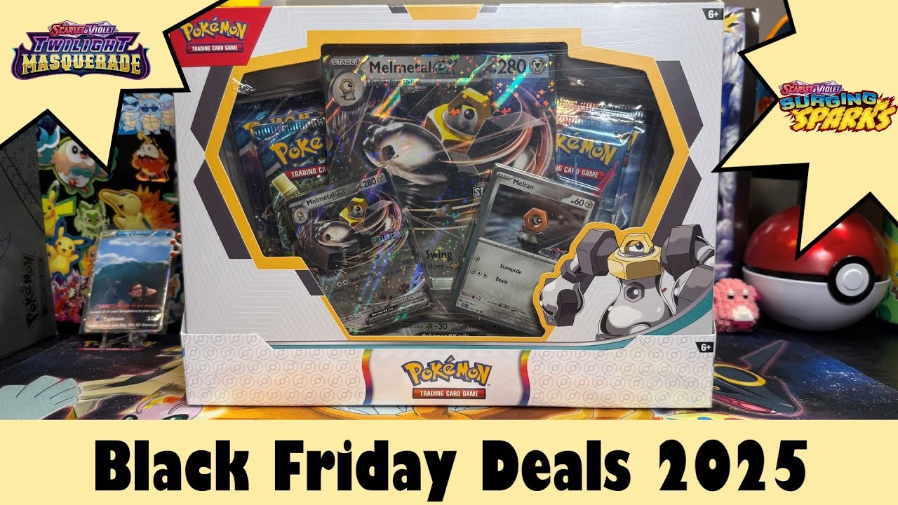 BLACK FRIDAY Pokemon TCG Deals! Melmetal ex Box opening