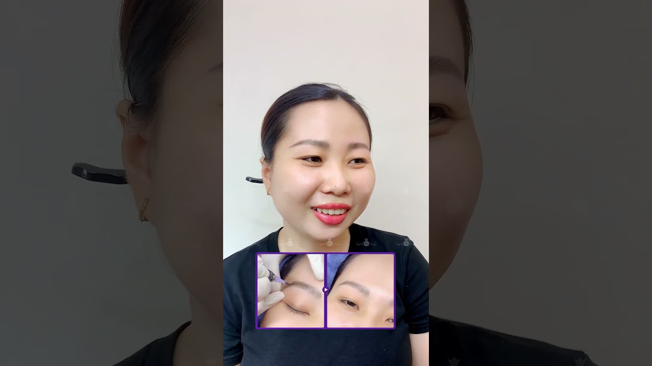 Khách hàng thực tế phun mày tại Linh Anh 04