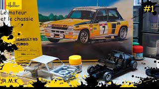 Heller Renault R5 Turbo 1/24:  Etape 1