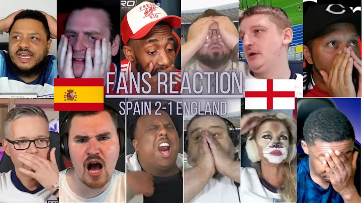ENGLAND FANS FURIOUS REACTION TO SPAIN 2-1 ENGLAND| EURO 2024
