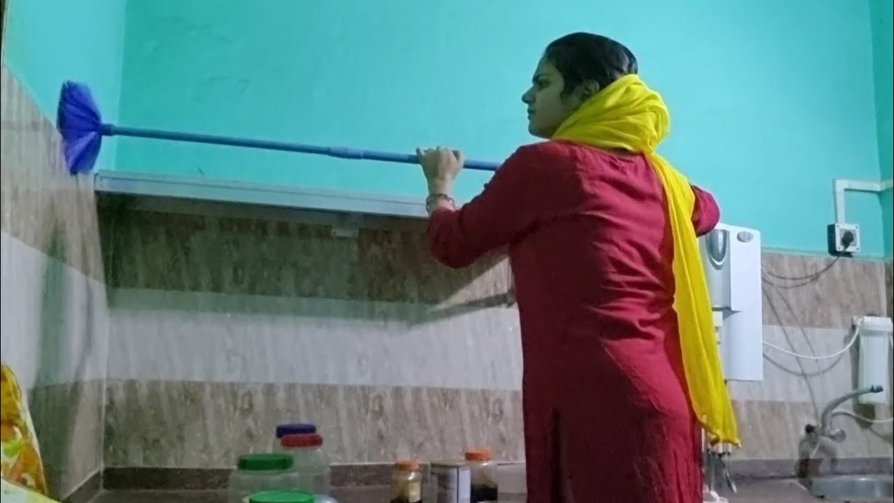 Kitchen ki safai me halat Kharab 😓🤪 Diwali vlog part 3 YouTube