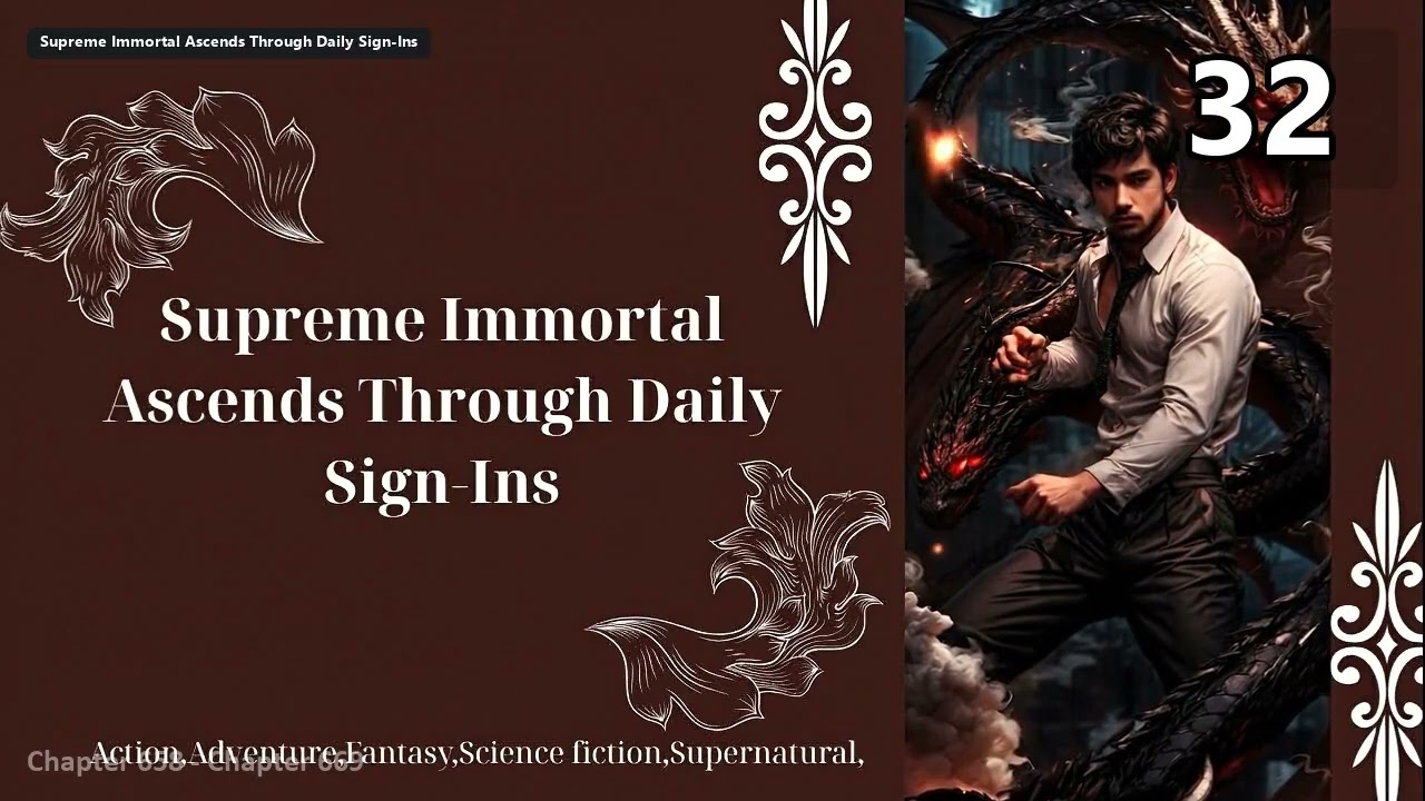 Supreme Immortal Ascends Through Daily Sign Ins   Episode 32 Audio   Sword Dance in the Vast Sky Aud