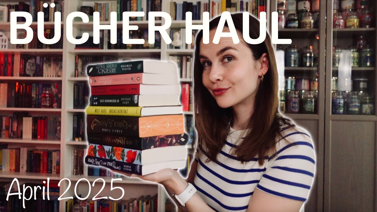 Bücher Haul 💸 | Neuerscheinungen | Tauschbücher | April 2025 | cozy_jessy