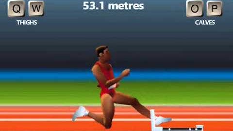 QWOP runs. Epic Fail game Version WTF2