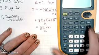 IM2 5.2.4 Introduction to the Quadratic Formula (Part 1)