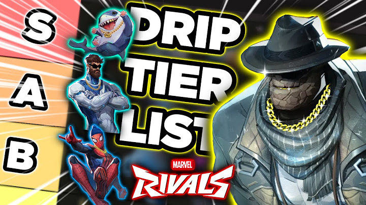 Ranking EVERY character's drip | Marvel Rivals Tier List